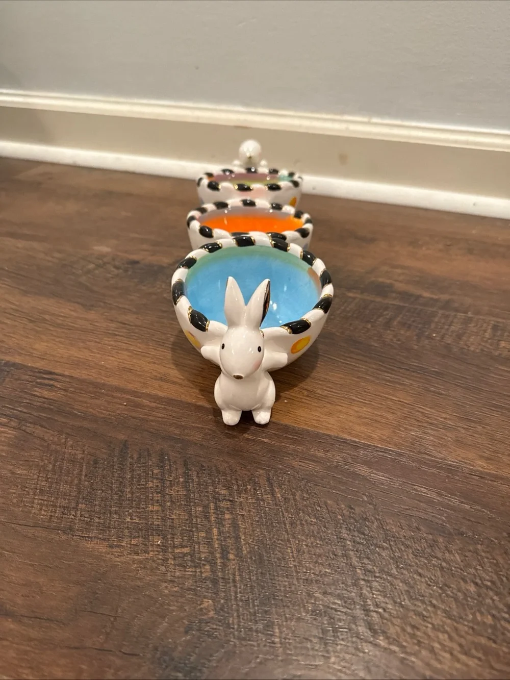 MacKenzie-Childs ceramic triple
